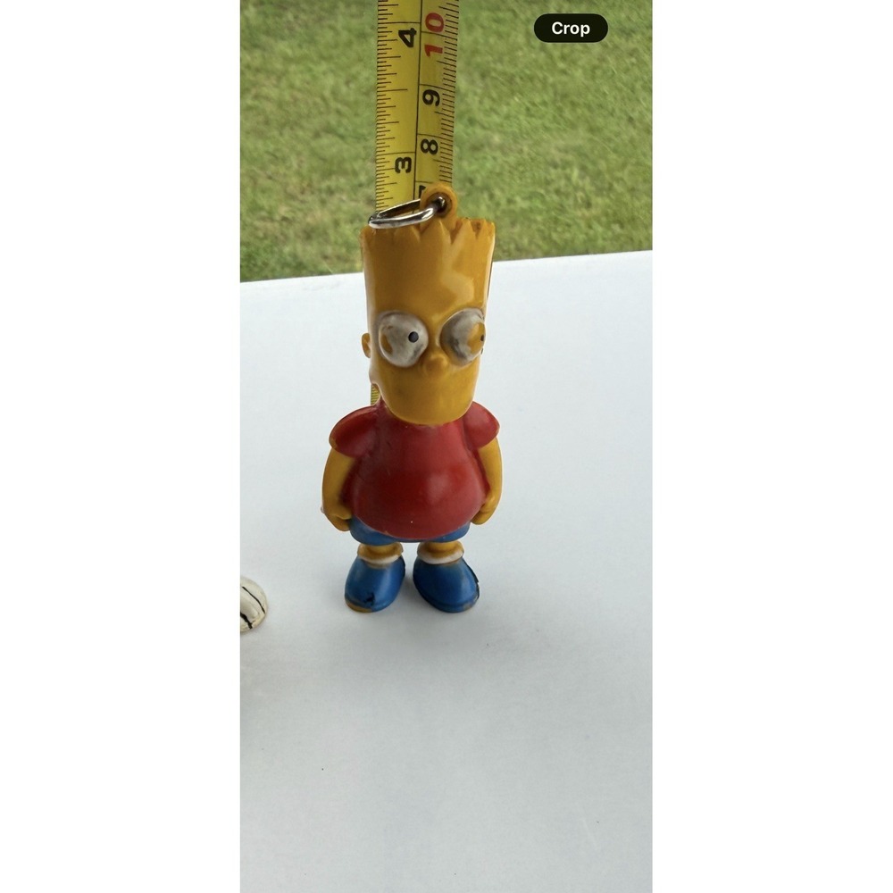 Character Keychain Roger Rabbit Tweety Pebbles Garfield Exxon Tiger Bart Simpson - Picture 5 of 12